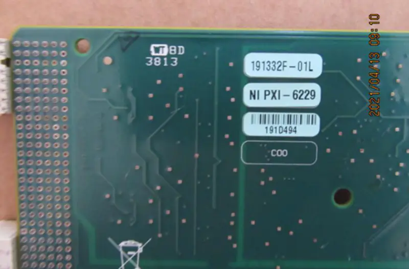 Tarjeta DAQ NI PXI-6229