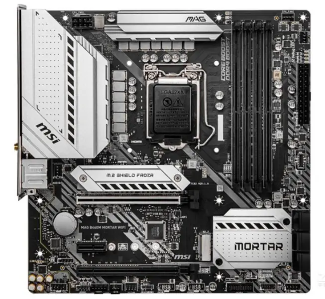 MSI MAG B460M MORTAR WIFI placa base LGA1200 DDR4
