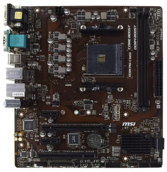 Placa base MSI A520M PRO-C DASH Socket AM4 DDR4