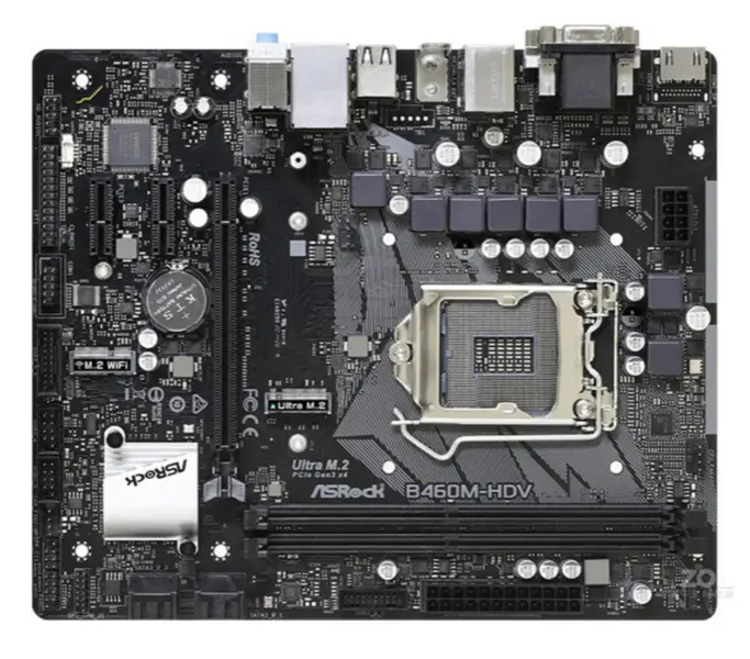 Placa base ASRock B460M HDV LGA 1200 DDR4