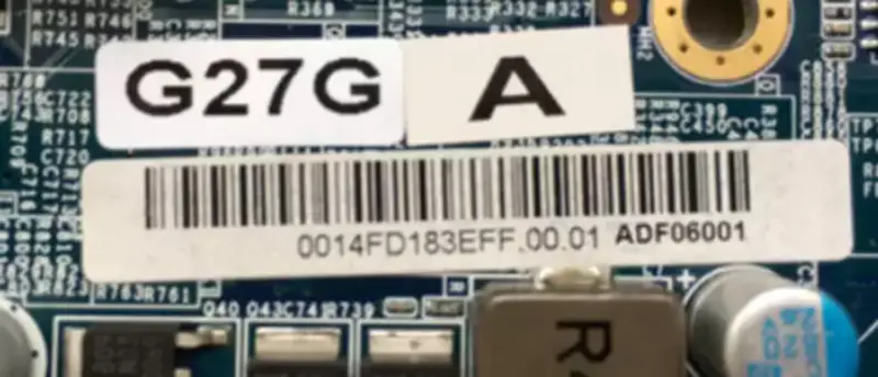 G27G N8900 MB VER:0.2 placa base industrial