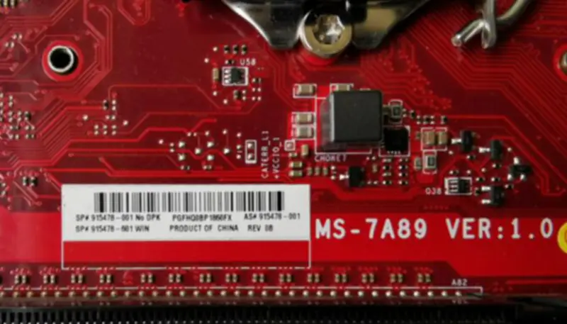 Placa base HP MS-7A89 915478-001