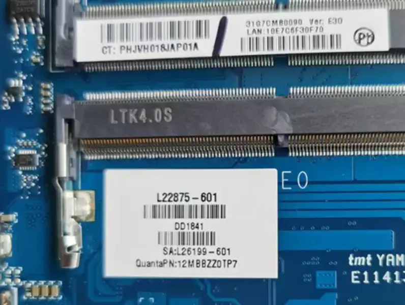 Placa base HP Pavilion 15-CU L22875-601 L22875-001 DAG7CMB16E0