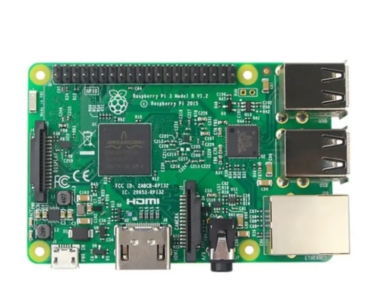 Placa de desarrollo Raspberry Pi 3 Modelo B o B+