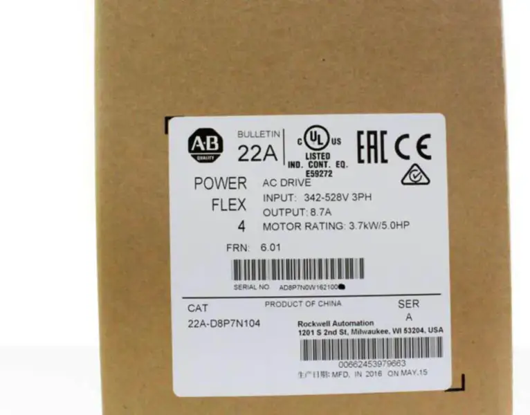 Allen-Bradley 22A-D8P7N104 Accionamiento