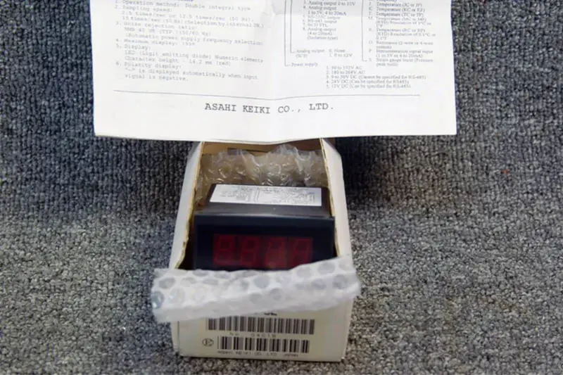 ASAHI KEIKI CO.,LTD CONTROLADOR DE CONTADOR A3100-H-3L NE A3100