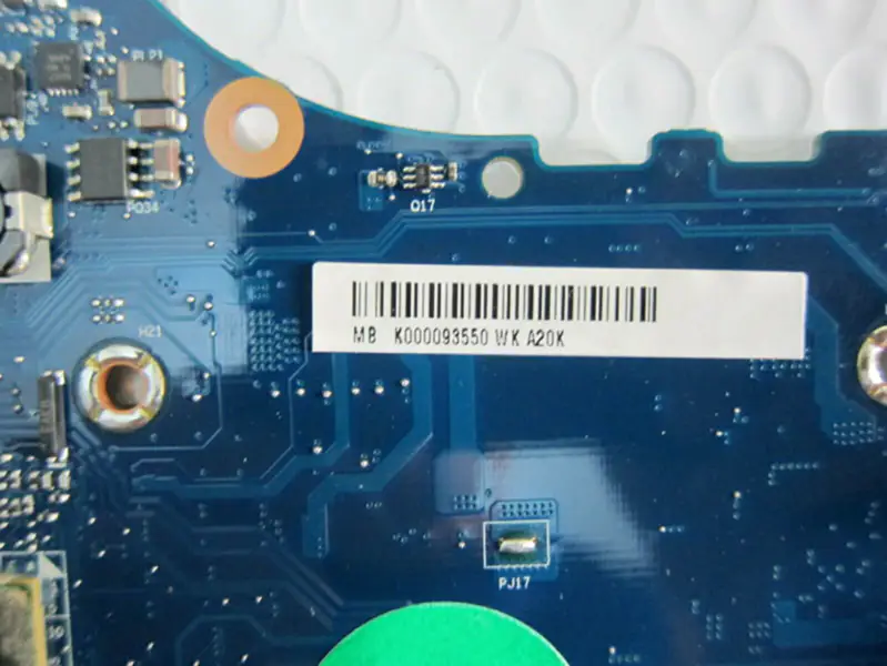 Placa base Toshiba K000093550