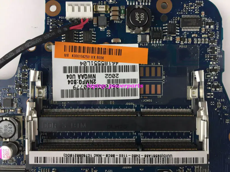 Toshiba K0001042 Toshiba Satellite 660 665 Intel Motherboard ATX placa base