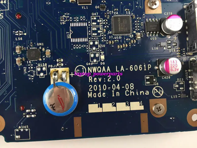 Toshiba K0001042 Toshiba Satellite 660 665 Intel Motherboard ATX placa base