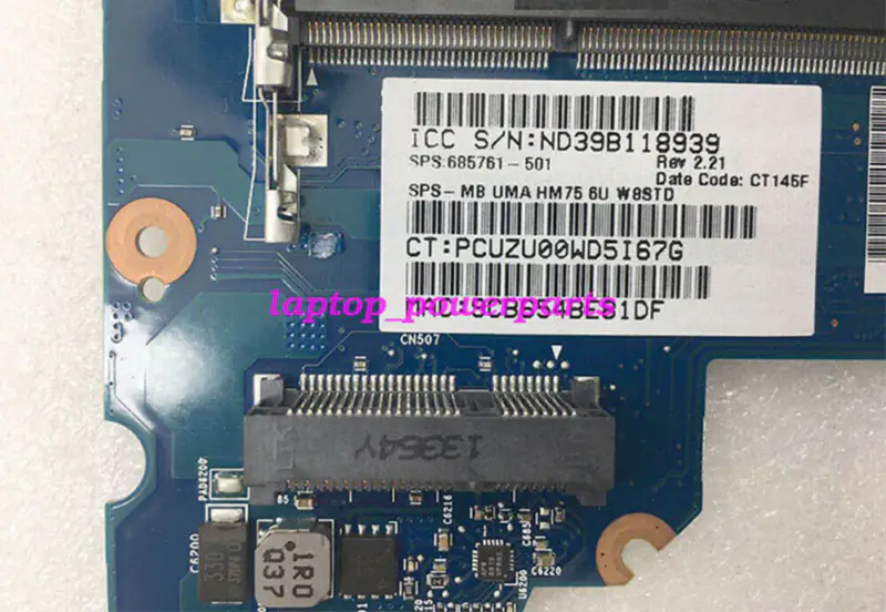 Placa base ATX HP 685761-601 685761-001 685761-501 685761-601