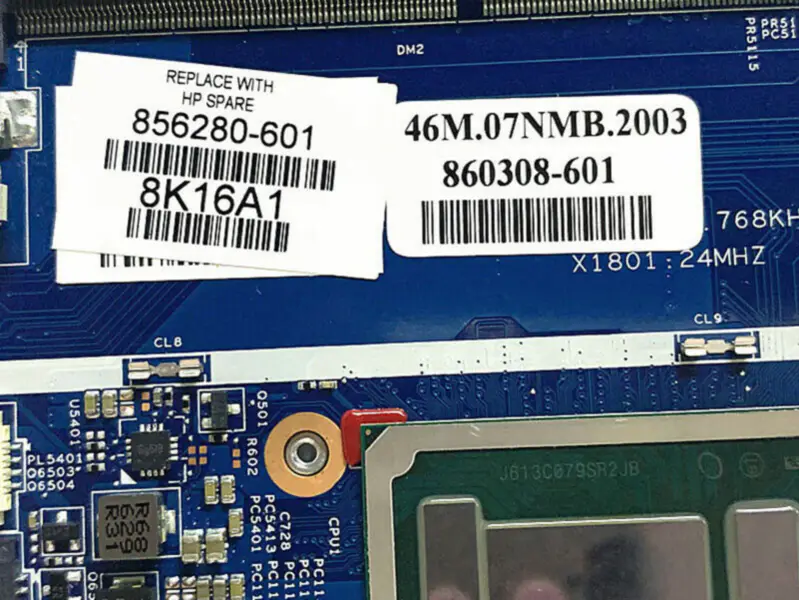 Placa base HP 856280-601