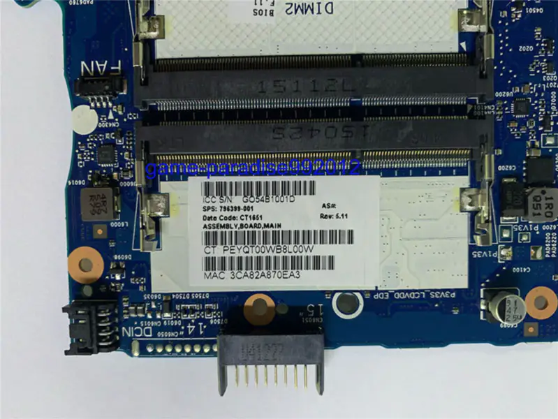 Placa base HP 796399-001