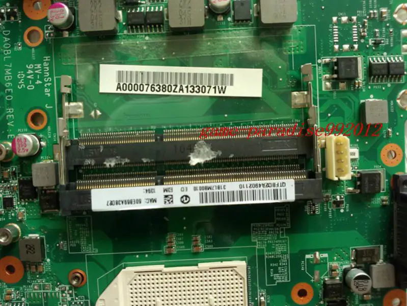 Placa base Toshiba 31BL7MB0010