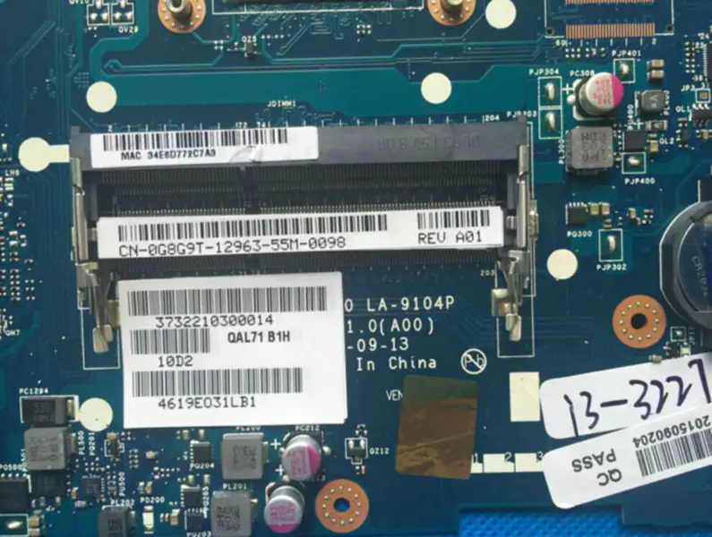 Placa base Dell 3521