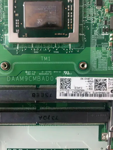 Placa base Dell 0H45TD