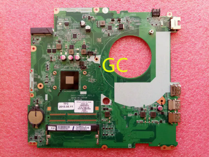 Placa base HP 767420-501