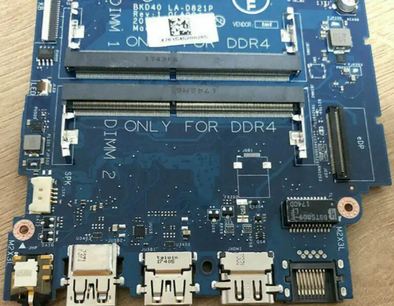 Placa base Dell LA-D821P