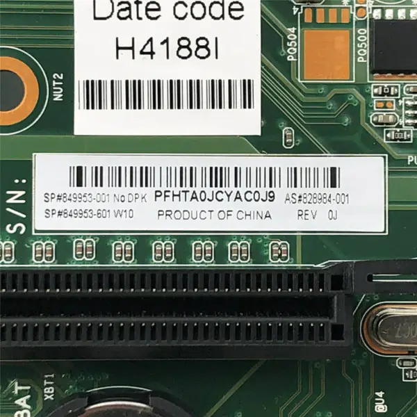 Placa base HP 828984-001