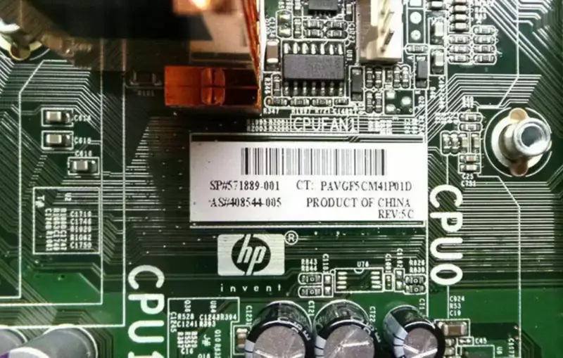 Placa base HP 571889-001 408544-005