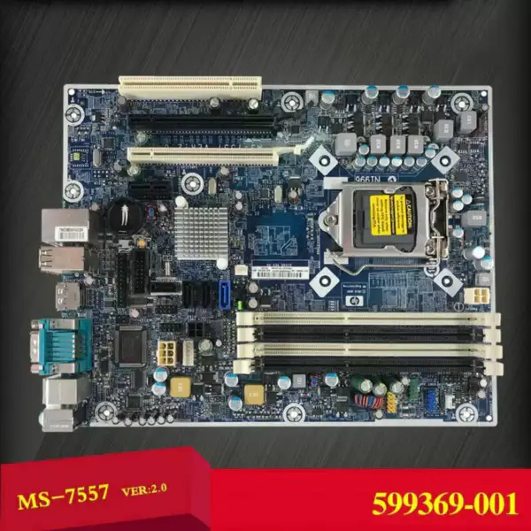 Placa base HP 599169-001599369-001 Z200 SFF 8100 Elite