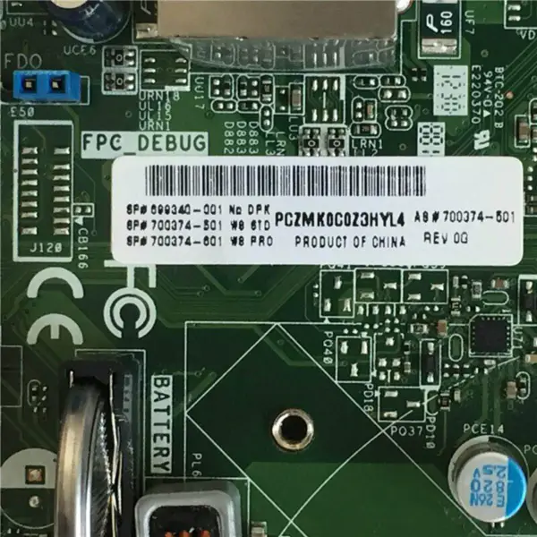 Placa base HP 700374-501 Pavilion P2 IPXSB-DM ITX H61