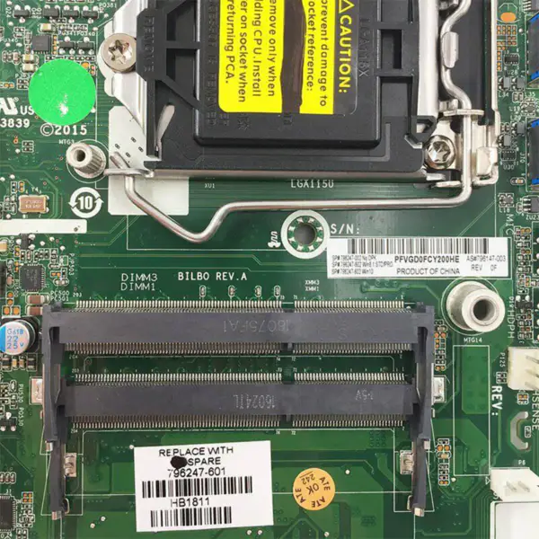 Placa base HP 796147-003