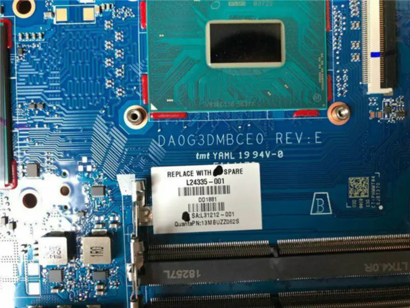 Placa base HP 13MBUZZ062S