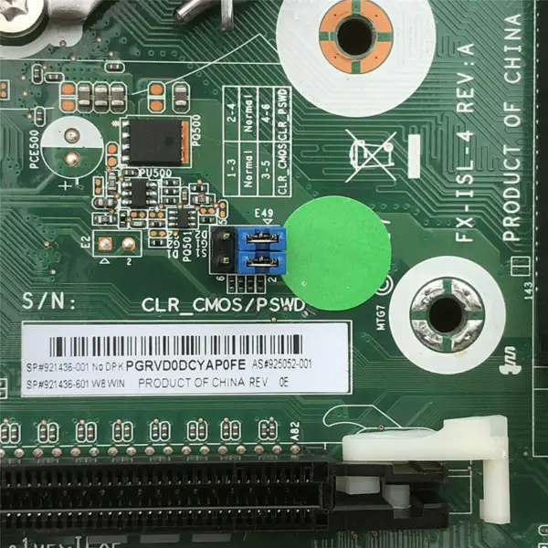 Placa base HP 925052-001 Prodesk 280 G3 FX-ISL-4
