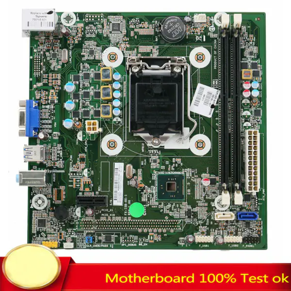 Placa base HP 754482-001 202 G2 FX-ISB-8X-1 H81
