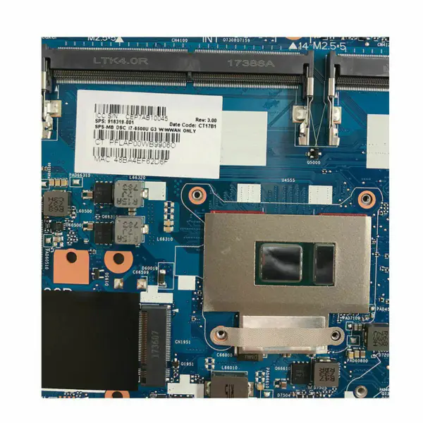 Placa base HP 918319-001