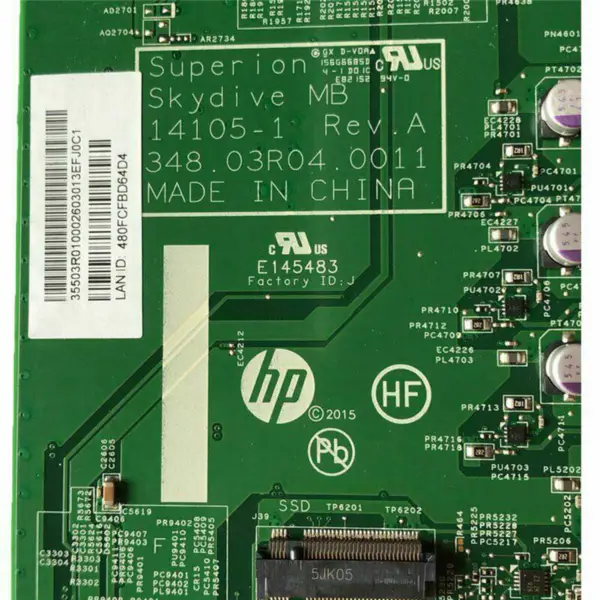 Placa base HP Envy Curved 34-A AIO 810716-002 14105-1