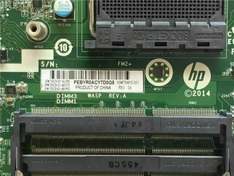 Placa base HP 754910-001
