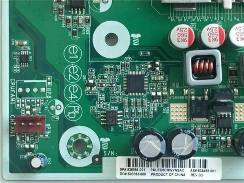 HP 536458-001 HP Compaq 8000 Elite 775 pin Q45 Motherboard placa base