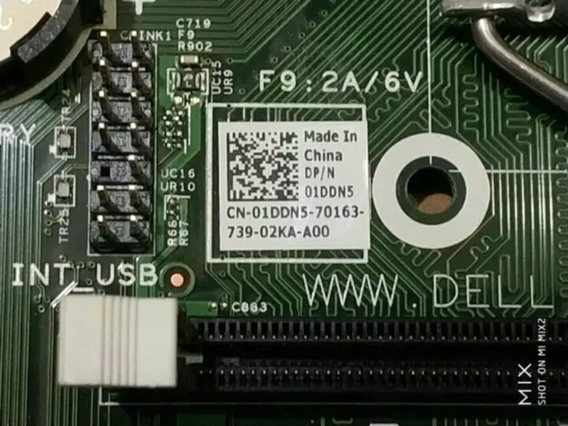 Placa base Dell 01DDN5