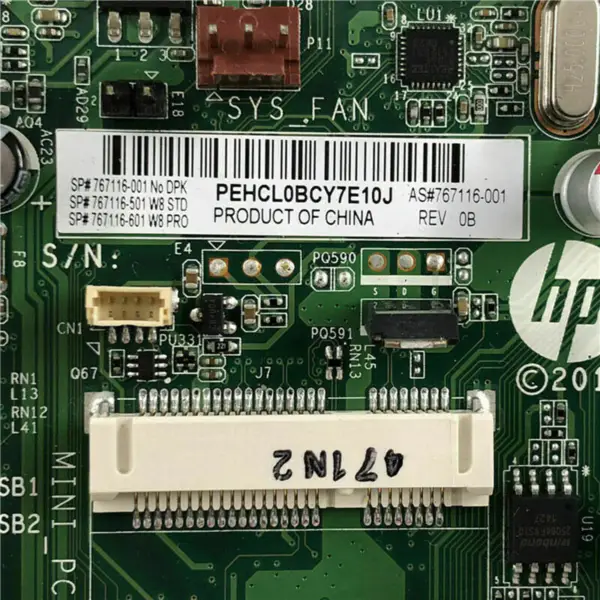 Placa base HP 767116-001
