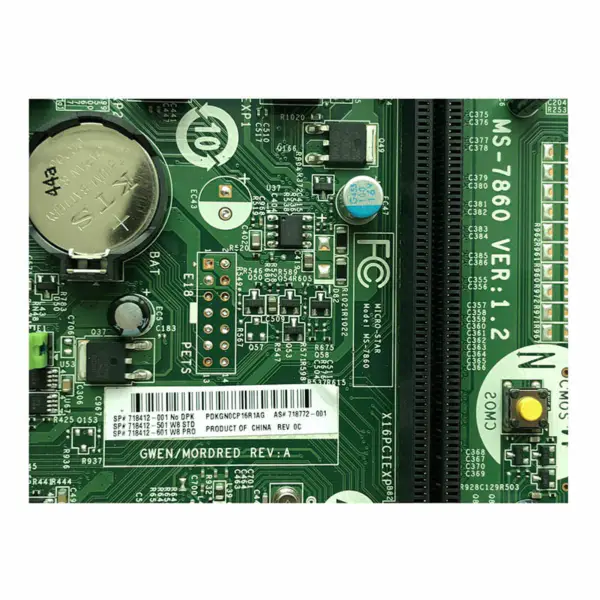 Placa base HP 718772-001