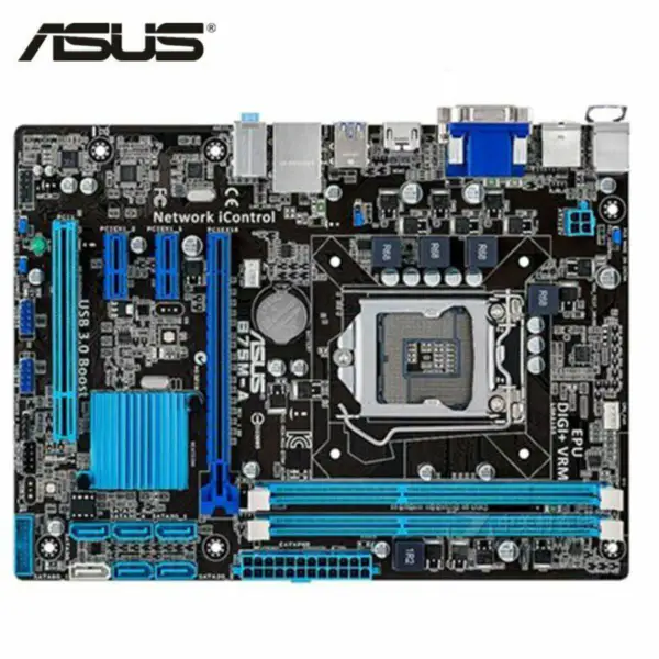 Placa base MicroATX Asus B75MA B75M-A
