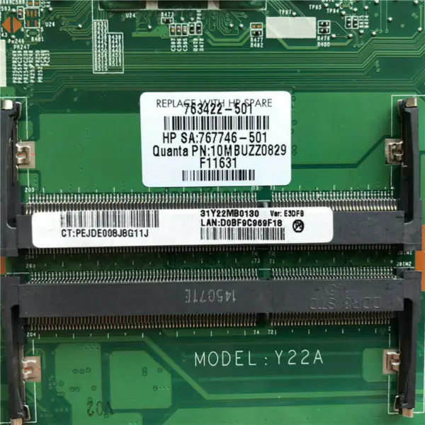 Placa base HP 767746-501