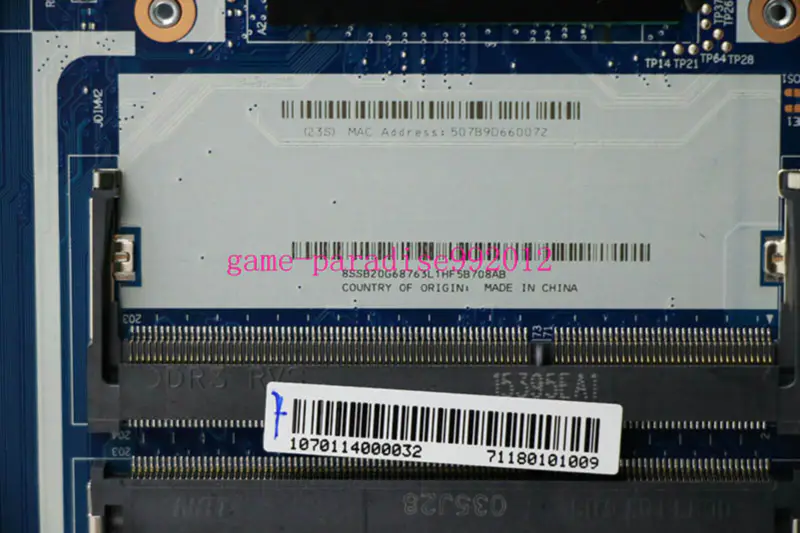 Placa base Lenovo 00HT579