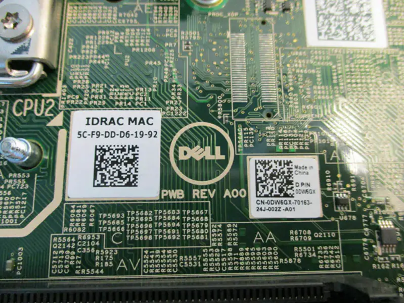 Placa base Dell 0DW6GX