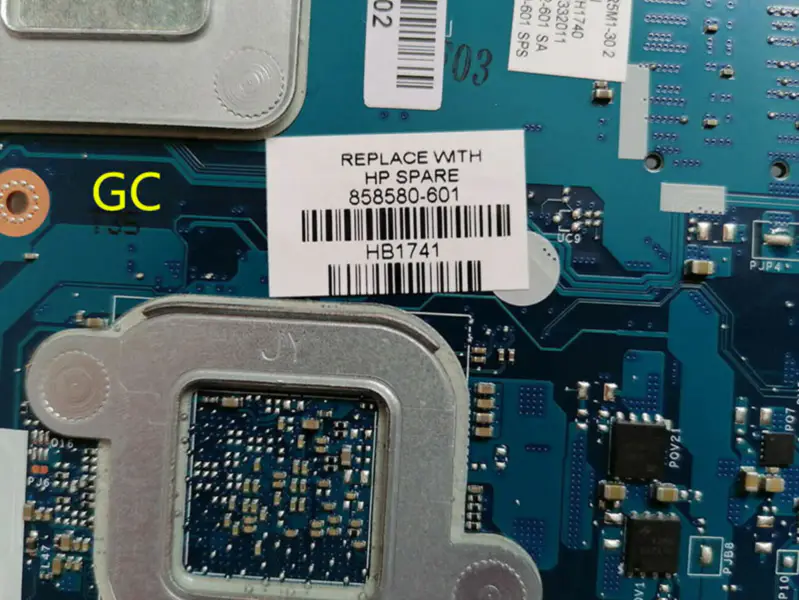 Placa base HP 858580-601