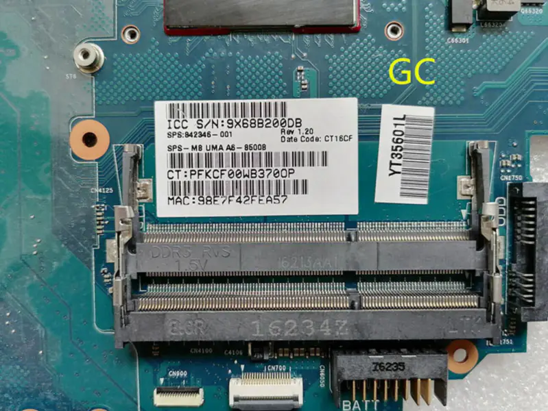 Placa base HP 842346-001