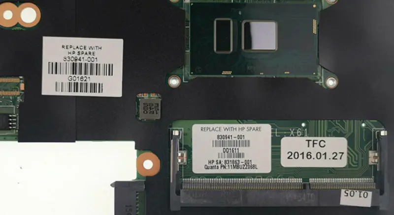 Placa base HP 830941-001
