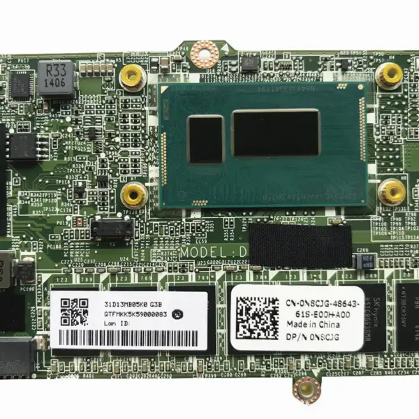 Placa base HP 0HP75V 0N8CJG N8CJG I7-4510U 0F6NVV F6NVV I7-4650U