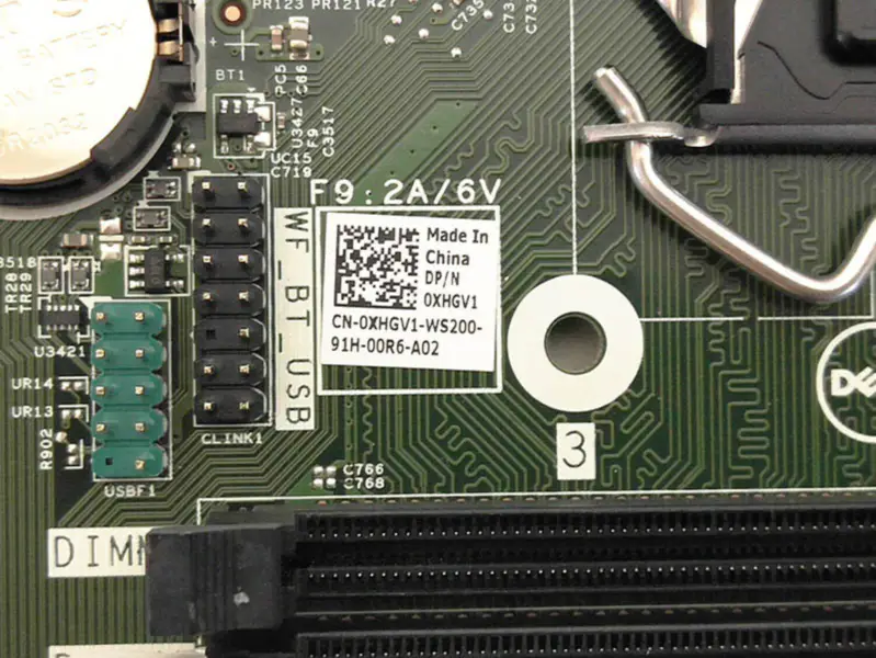Placa base Dell 0XHGV1