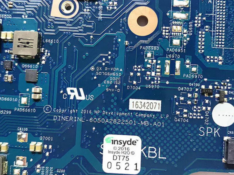 Placa base HP 858037-601