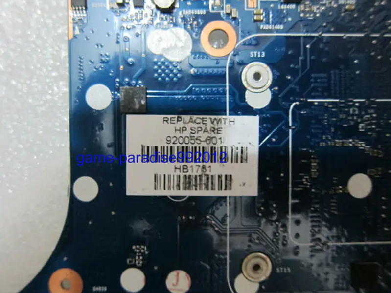 Placa base HP 920055-601