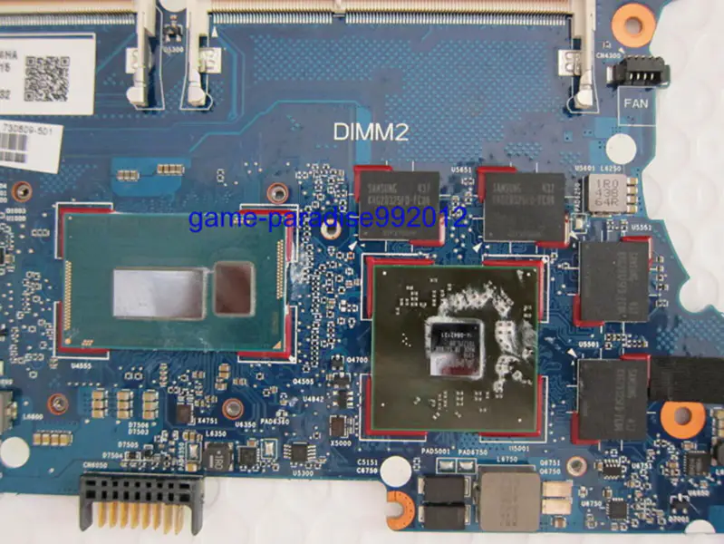 Placa base HP 730809-501