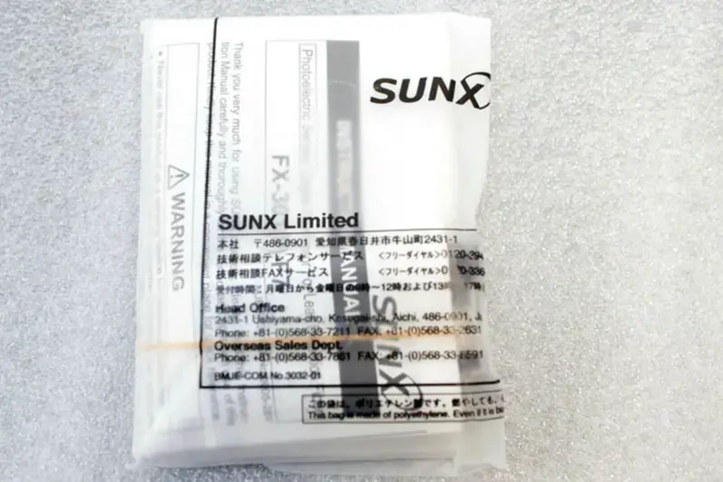 SENSOR SUNX FX-301P-F7 NUEVO FX-301P-F7