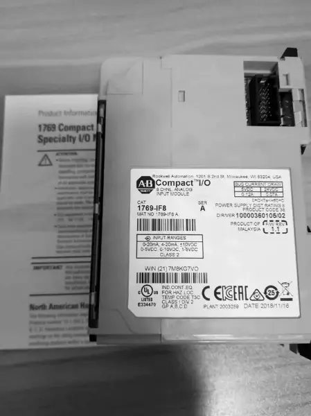 Allen-Bradley 1769-IF8 1769IF8 1769-IF8/A módulo